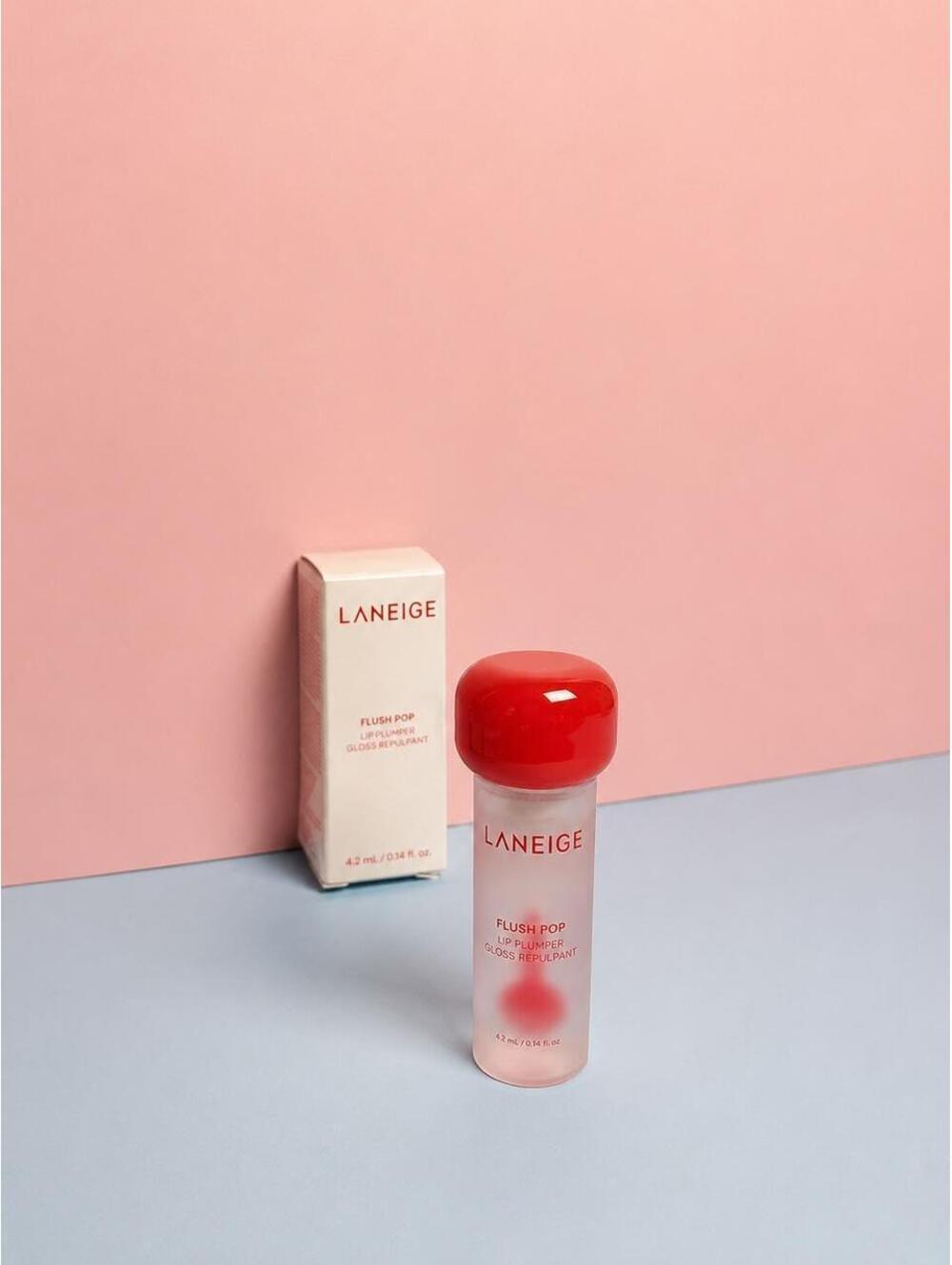 Laneige  Pink and Red Makeup